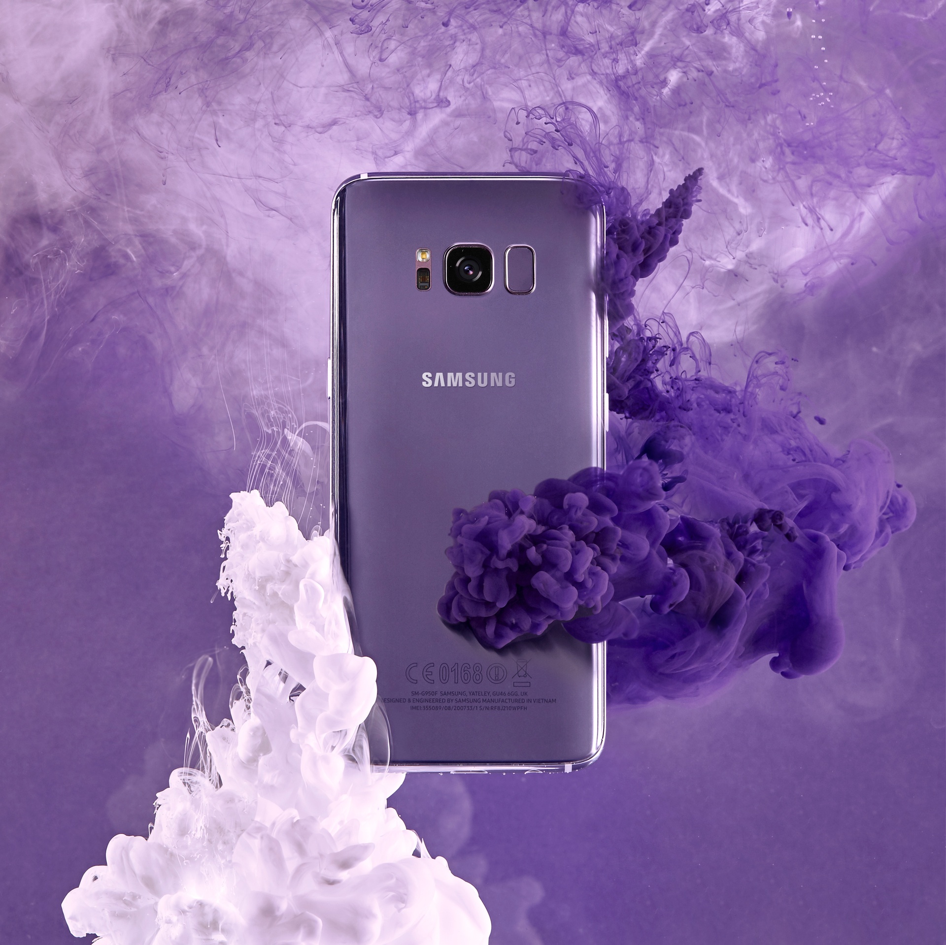 chuyen doi mau sac mat lung Galaxy S8+ tim khoi anh 1