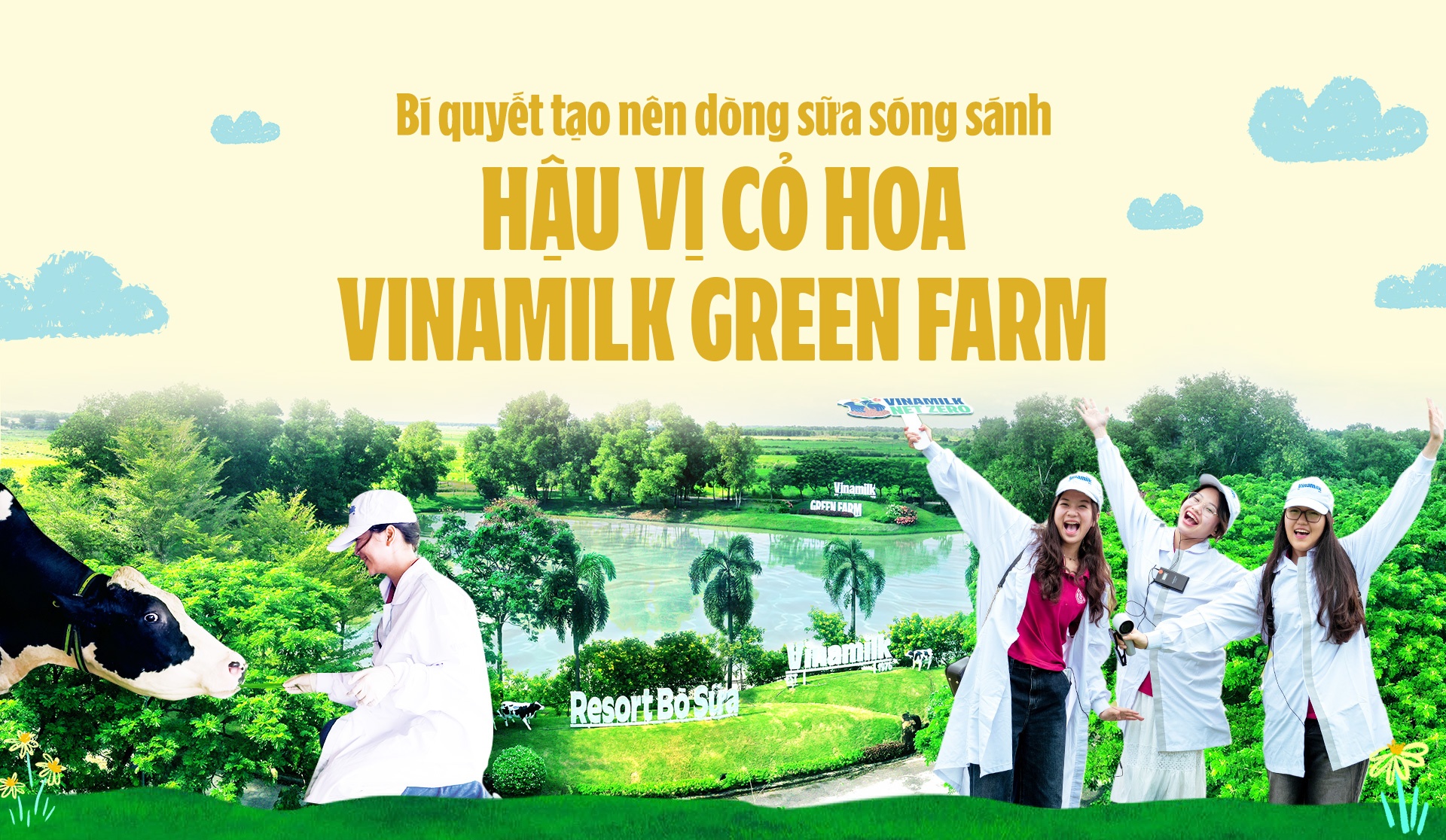 Trang trai Vinamilk anh 1