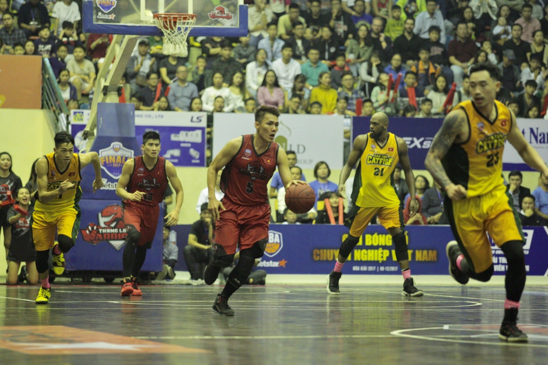 Thanglong Warriors vs Cantho Catfish anh 1