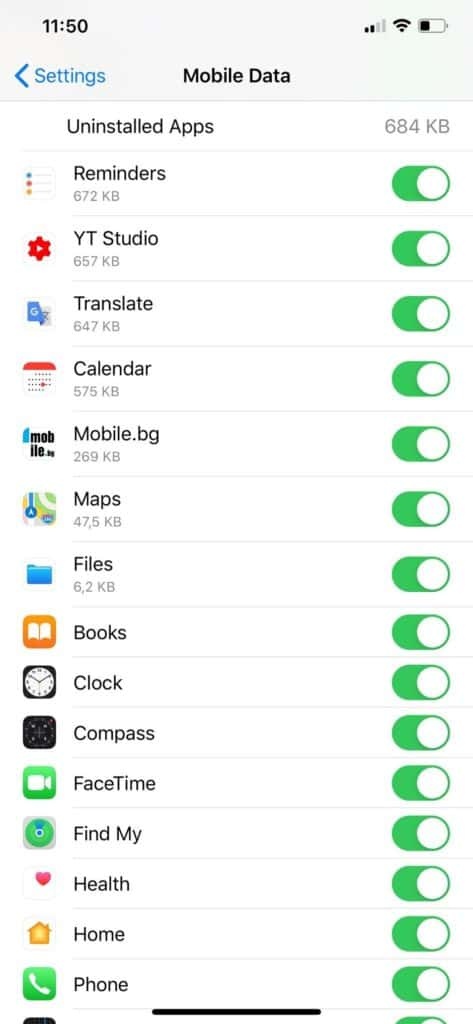 loi tieu thu dung luong tren ios 13 anh 2