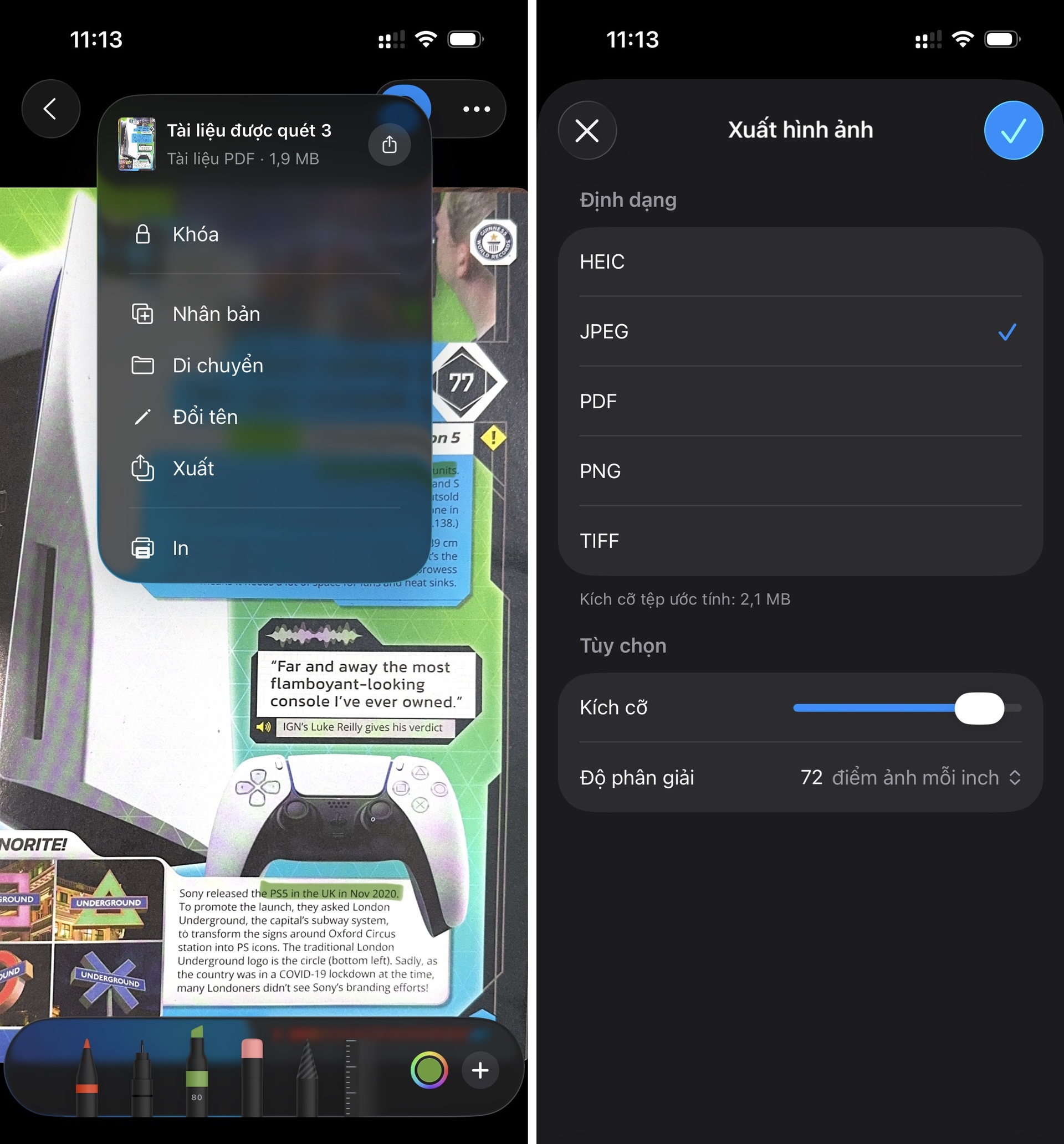 xem PDF tren iPhone,  Preview tren iOS 26,  nang cap iOS 26,  ung dung Preview iPhone anh 2