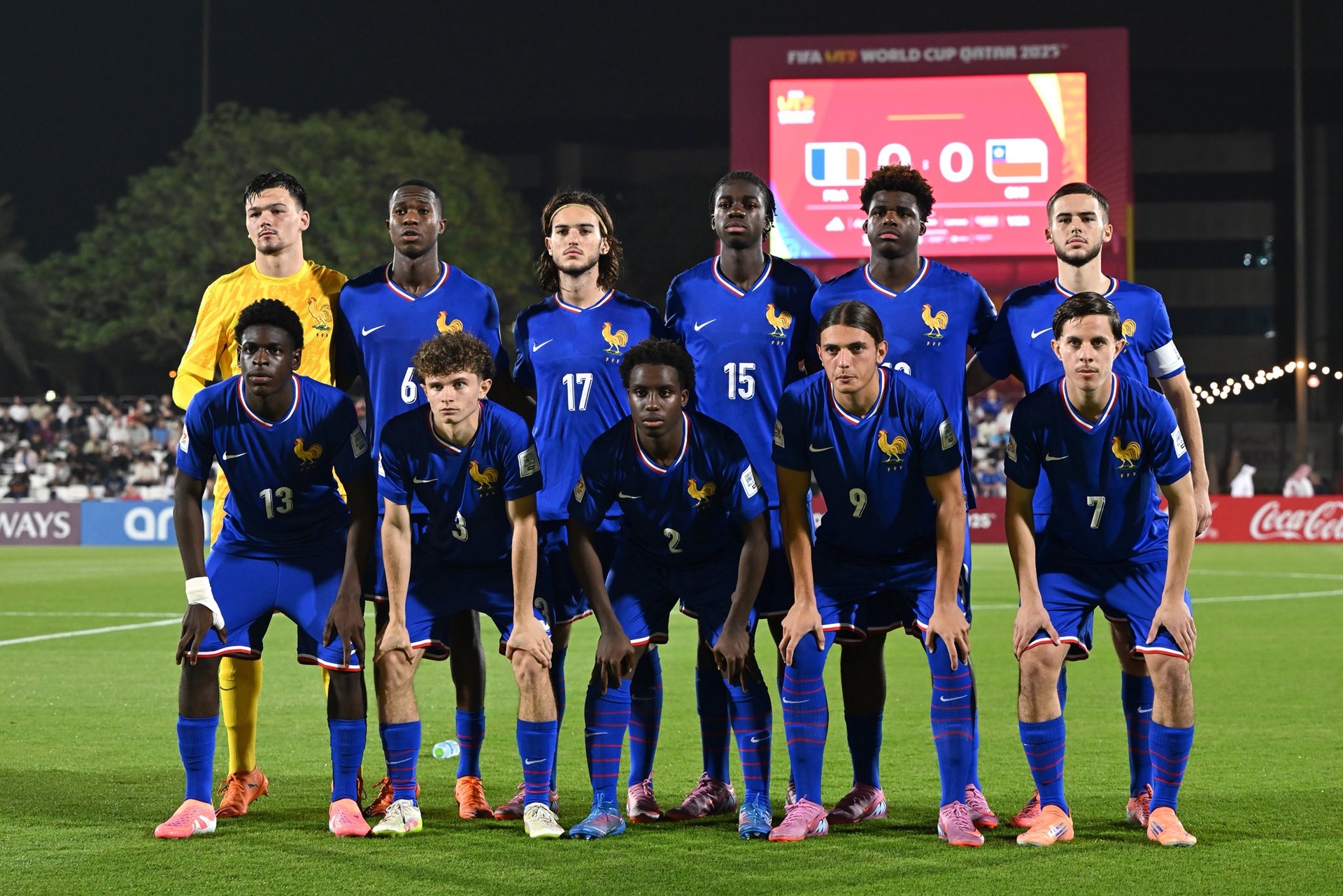 U17 Pháp chưa cho thấy được sức mạnh vượt trội.