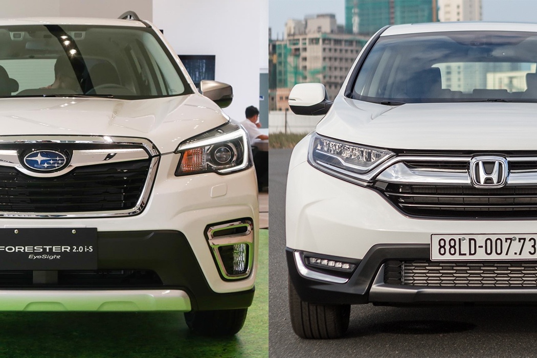 so sanh Subaru Forester va Honda CR-V anh 1