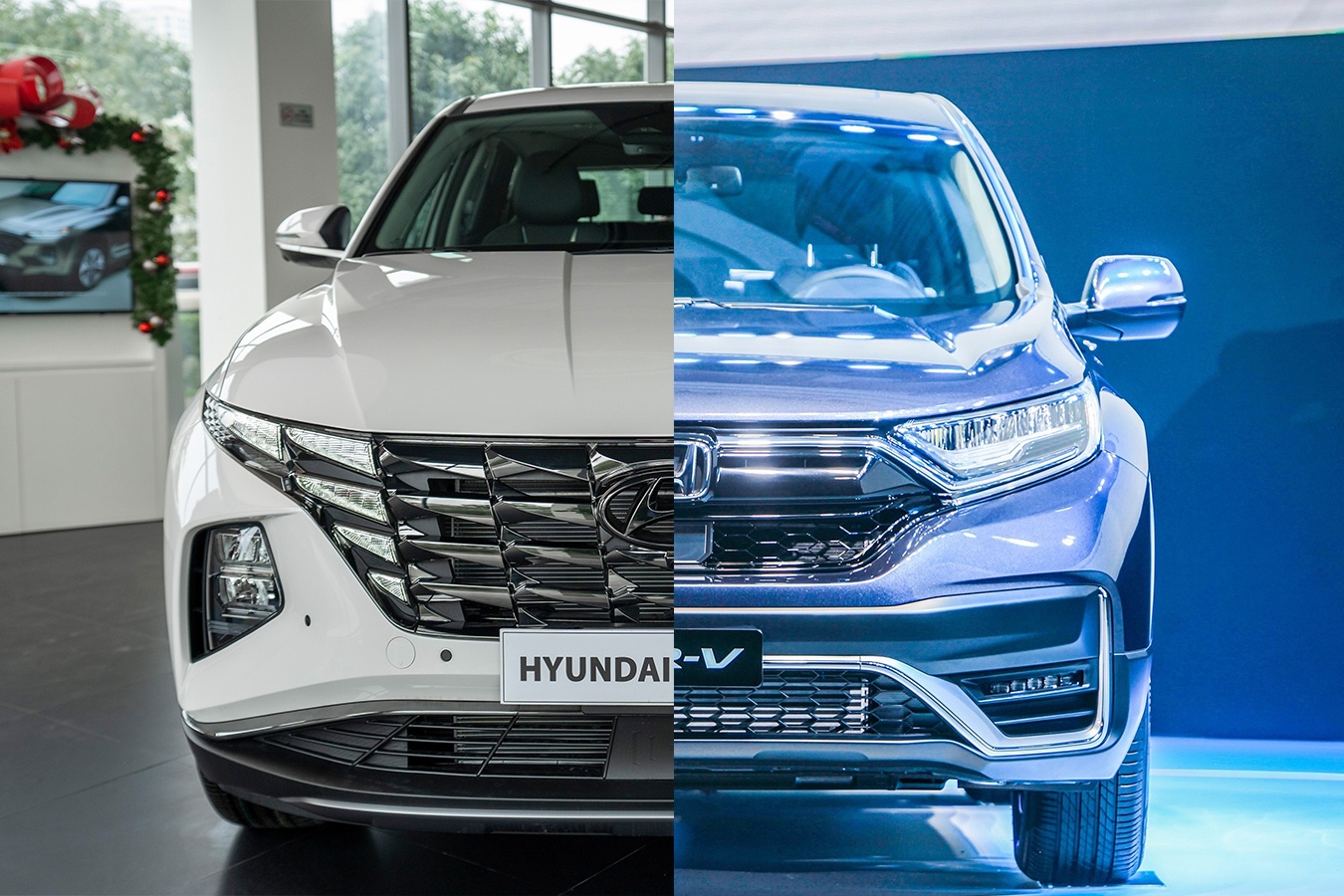 so sanh Hyundai Tucson 2022 va Honda CR-V anh 1