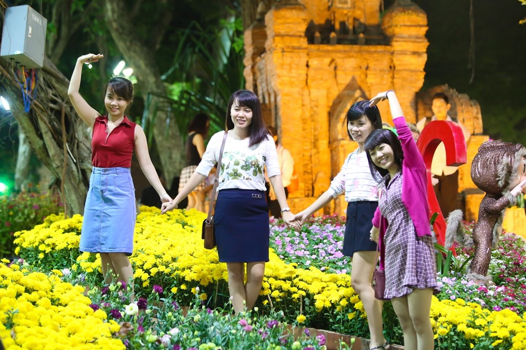 Hoi hoa xuan TP.HCM anh 1