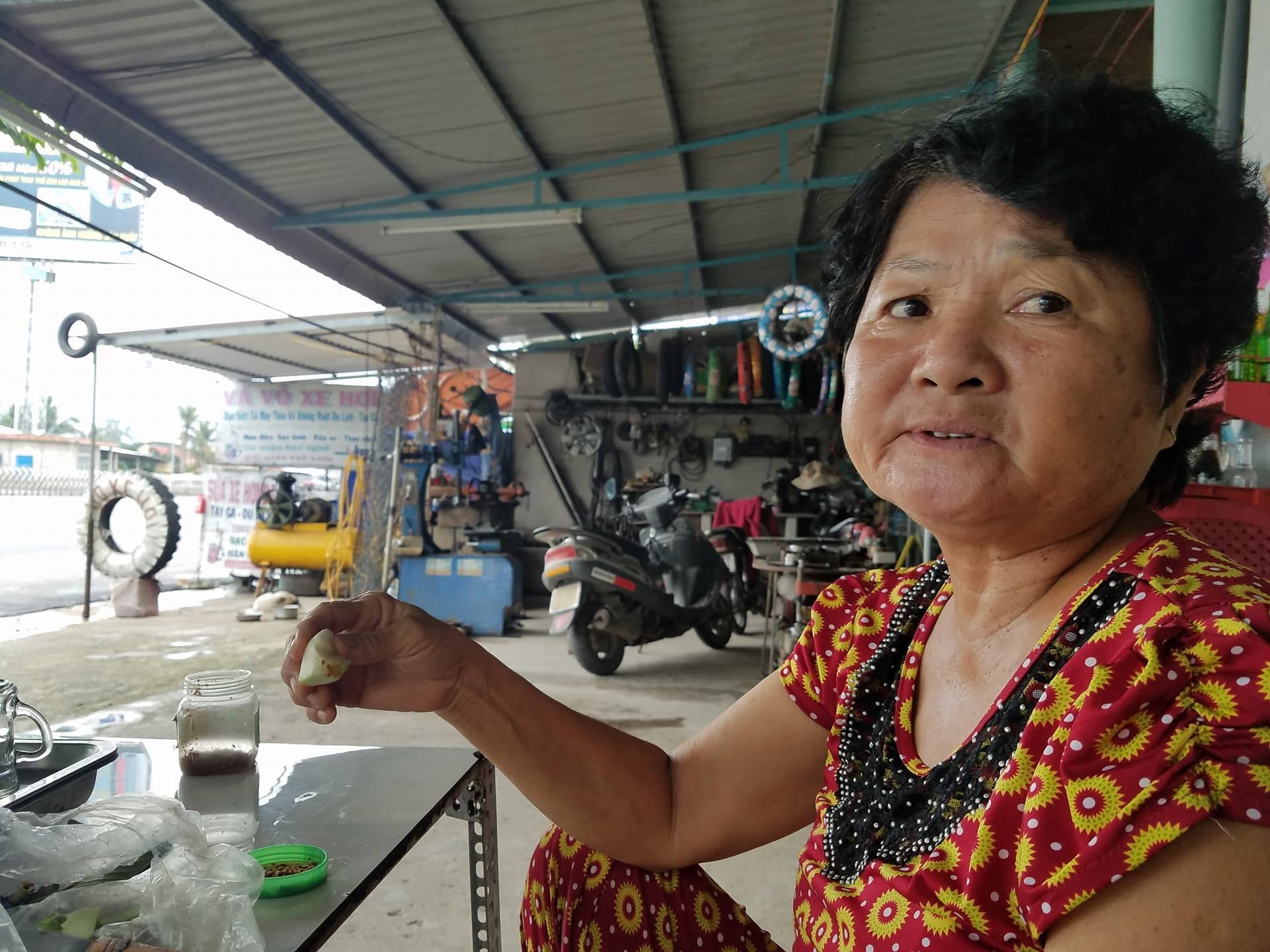 Nguoi dan kho so o  BOT Cai Lay anh 1