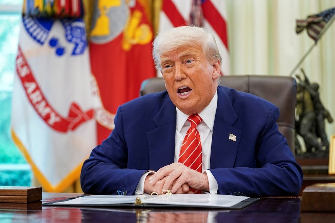khau chien Trump Musk, Trump, Musk anh 1