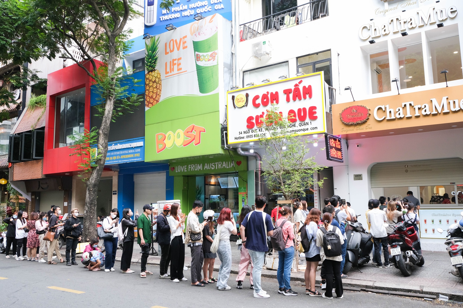 tra sua Thai Lan,  dia diem an uong anh 1