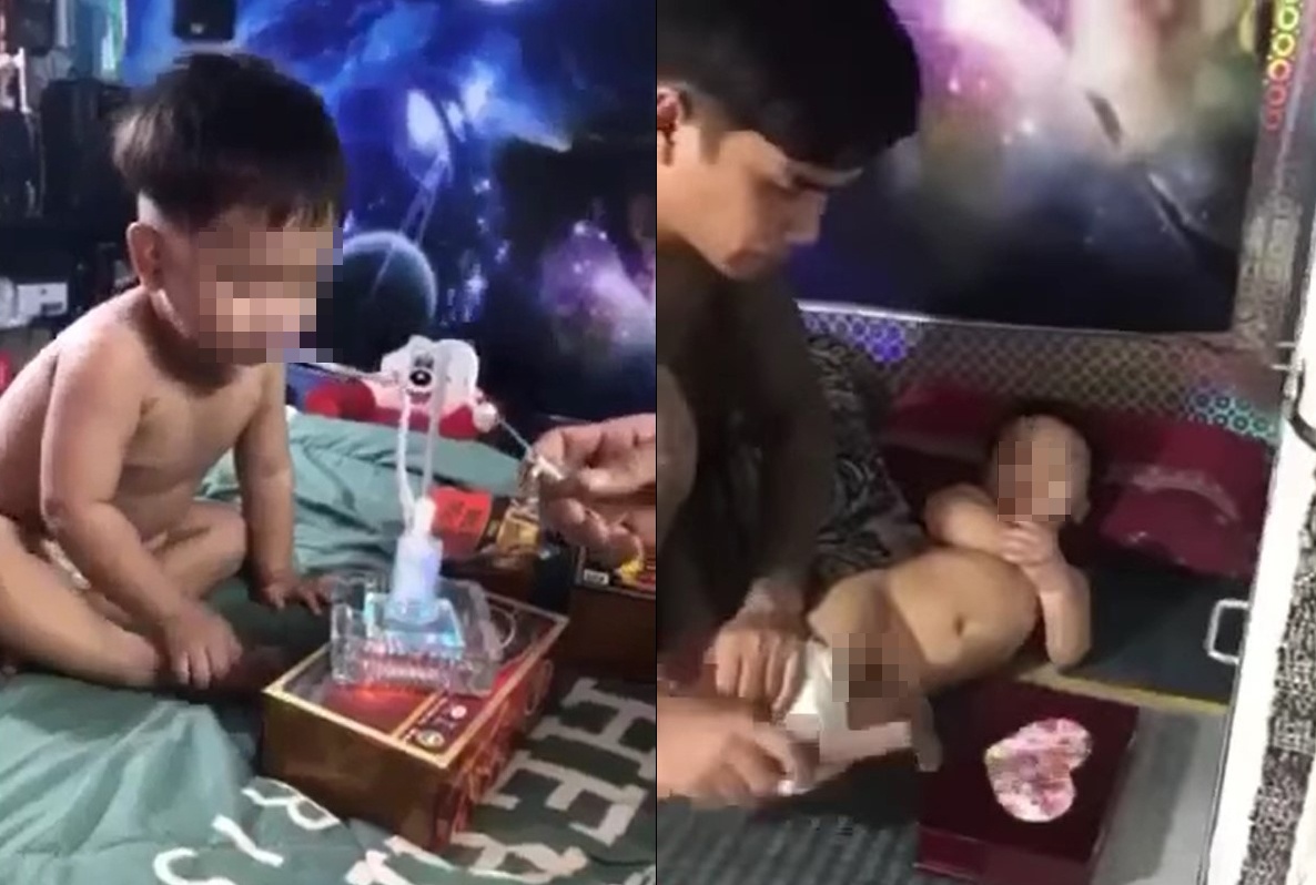 be trai hut ma tuy anh 1