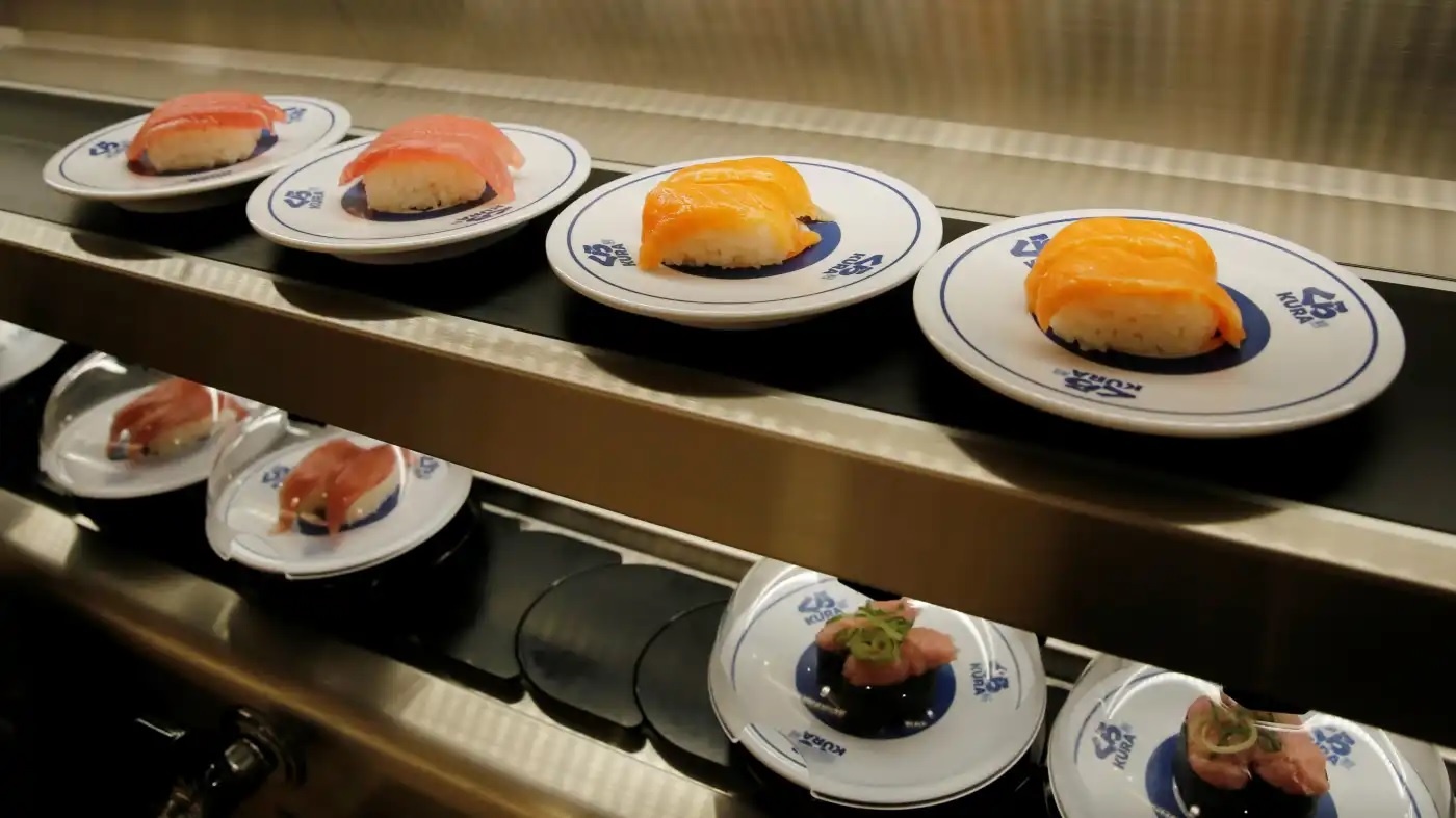sushi,  Nhat ban,  bang chuyen,  truyen thong anh 1