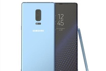 Lo anh Galaxy Note 8 mau xanh san ho hinh anh