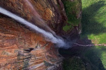 Thác Angel ở Venezuela.