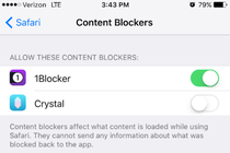 Bước 5: Bật 1Blocker.