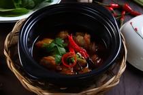 Ngheu kho to dam da, la mieng cho bua com hinh anh