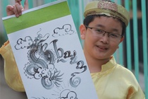 Cau be lop 5 co biet tai ve chu dep nhu rong bay phuong mua hinh anh
