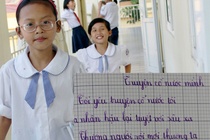 So phan eo le cua co be can 20 di-op viet chu dep hinh anh