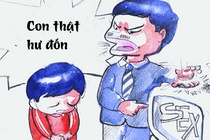 Tranh ve: Phan ung cua bo me khi phat hien con xem phim sex hinh anh