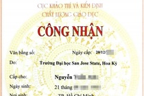 Văn bằng nước ngoài nào được Bộ GD&ĐT công nhận?