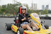 Trai nghiem dua xe Go-kart tai Viet Nam hinh anh