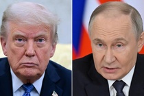 Ong Trump va ong Putin dien dam, thao luan ve Ukraine hinh anh