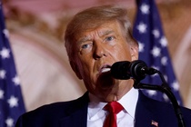 Ong Trump 'xuat tran' o hai bang bau cu som hinh anh