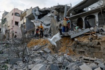 ‘Thien thoi, dia loi’ cho thoa thuan ngung ban Israel - Hamas hinh anh