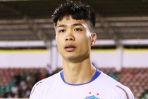 Cong Phuong tap luyen o HAGL vi chua co visa di Phap hinh anh