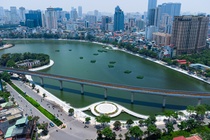 Toan canh ho Hoang Cau sau gan mot nam cai tao hinh anh