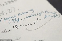 Bức thư của Einstein giá 1,2 triệu USD