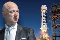 Hanh trinh ra ngoai khong gian cung Jeff Bezos trong 10 phut hinh anh