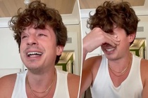 Charlie Puth khoc khi ke chuyen chia tay ban gai hinh anh