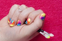Ve nail da sac chi voi 5 buoc don gian hinh anh