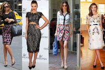 Hoc Miranda Kerr mac dep voi vay cong so hinh anh