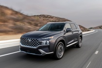 Lo thong so dong co Hyundai Santa Fe 2021 tai My anh 2