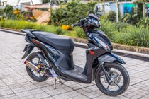 Chi tiết Honda Vision với dàn phụ kiện hơn 70 triệu đồng