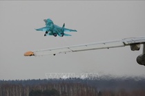 Vai tro moi cua may bom nem bom Su-34 Nga tren chien truong Ukraine hinh anh