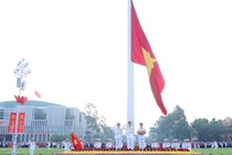 Trang nghiêm Lễ Thượng cờ mừng 81 năm Quốc khánh 2/9