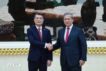 Thủ tướng Lê Minh Hưng hội đàm với Thủ tướng Hun Manet