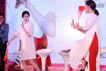 Miu Le day nu hoang phong ve xu Han mua quat hinh anh