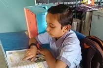 Truong tieu hoc co duy nhat mot hoc sinh hinh anh