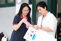 Trong nua thang, si tu thi 2-3 truong de gianh suat vao lop 10 hinh anh