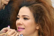 Ca si Thanh Hoa bieu dien lan cuoi truoc khi sang My dinh cu hinh anh