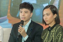 Trinh Thang Binh va Dieu Nhi ke chuyen quay game show o Han thoi dich hinh anh