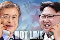 Lập đường dây nóng trực tiếp giữa ông Kim Jong Un và Moon Jae In