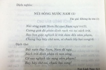 Bài thơ 'Nam quốc sơn hà' có 35 dị bản