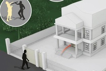 Phút gây án của kẻ giết vợ, con trưởng ban dân vận huyện