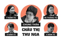Cựu đại biểu Quốc hội Châu Thị Thu Nga lĩnh án chung thân