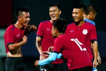 Cầu thủ hạng Nhất hạnh phúc khi cầm hòa Quảng Ninh