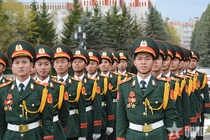Doan QDND Viet Nam chuan bi so duyet Le duyet binh o Quang truong Do hinh anh