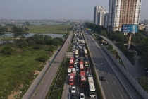 Cao toc Phap Van - Cau Gie du kien don khoang 140.000 xe hom nay hinh anh